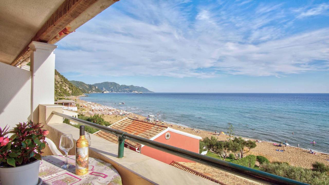 Sea View Maisonette Glyfada Beach Kültér fotó