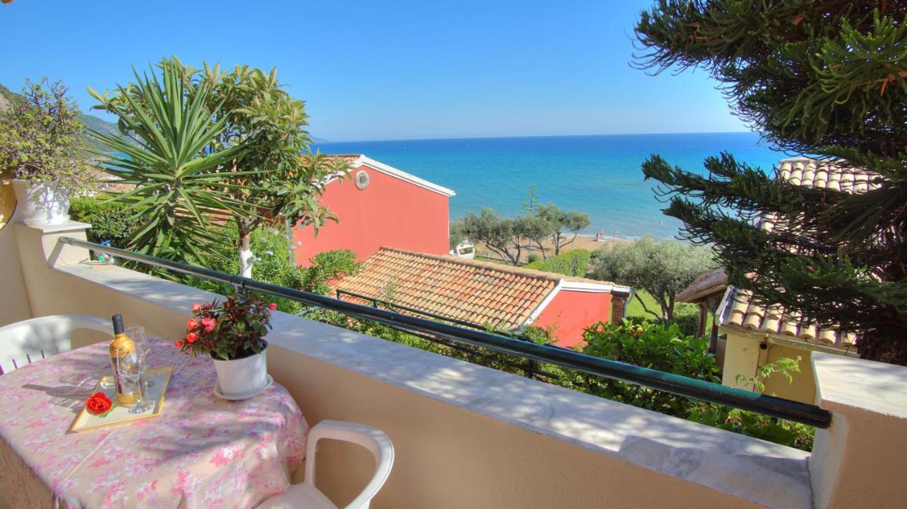 Sea View Maisonette Glyfada Beach Kültér fotó